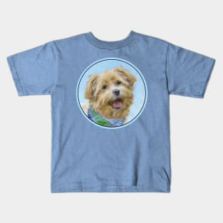 Glen of Imaal Terrier Painting - Original Dog Art Kids T-Shirt